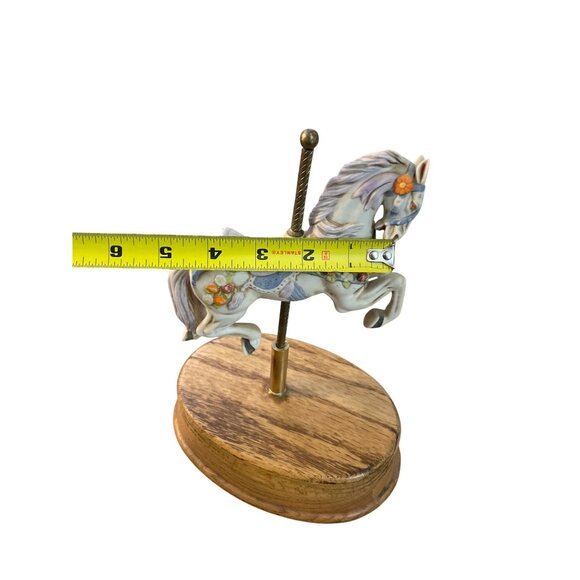 Vintage Carousel Horse Music Box By San Francisco Music Box Company - Picture 7 of 7